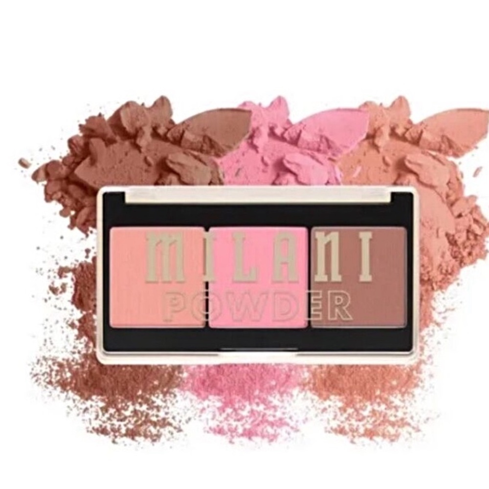 🆕 Milani Powder Blush Palette - Pink and Brown Shades